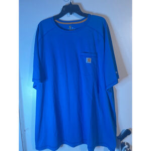 Men's Carhartt T-Shirt 4XL Blue